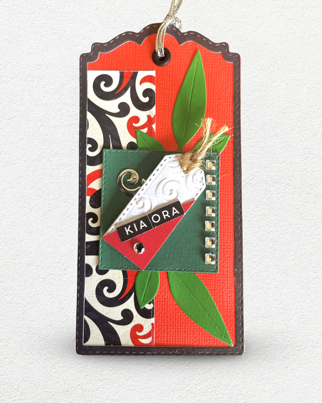 Maori Christmas Gift Tag 