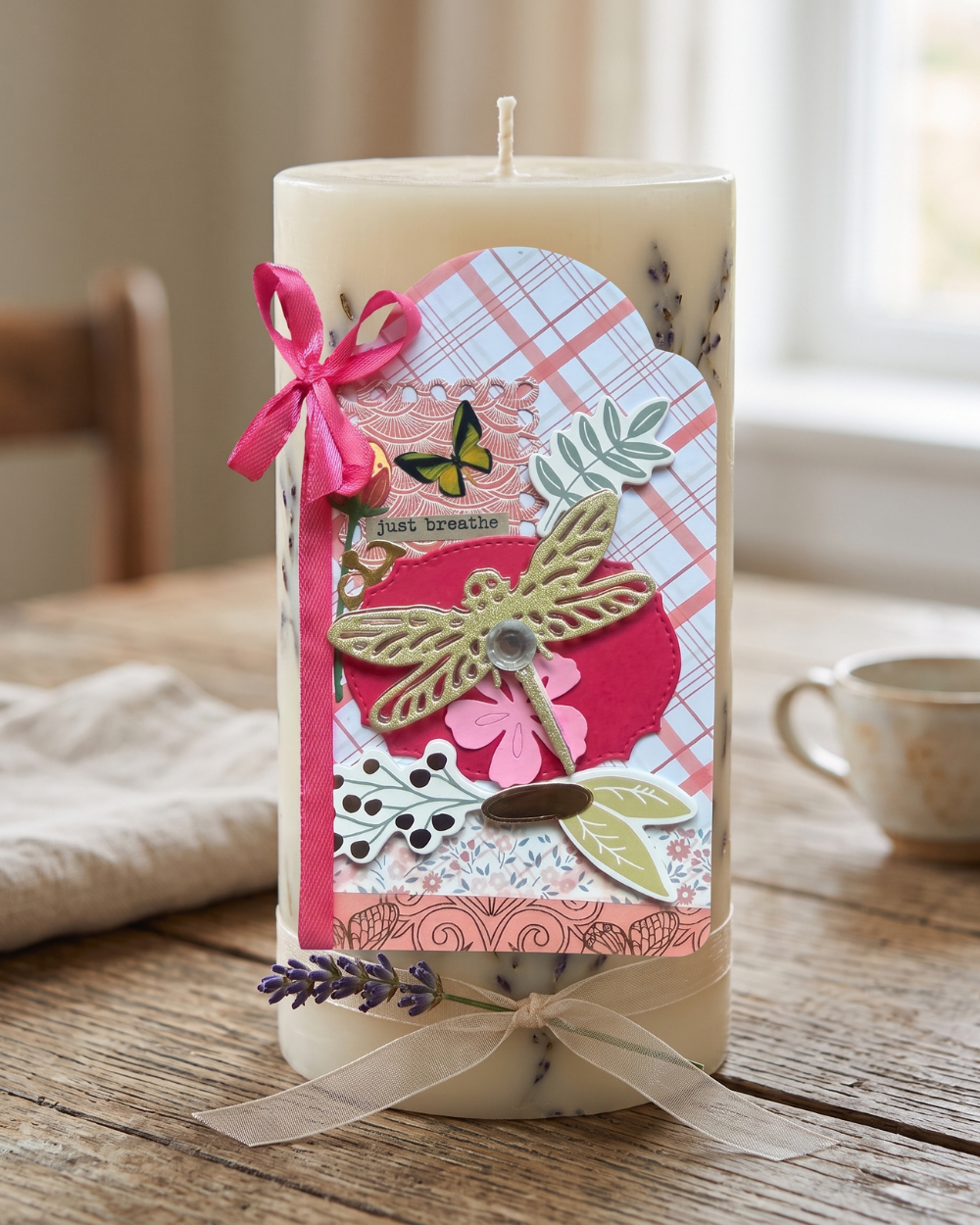 Handmade card for sale made by Del Cards NZ