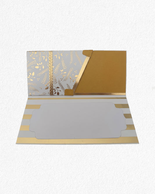 Money wallet for wedding gifts, made by Del Cards NZ