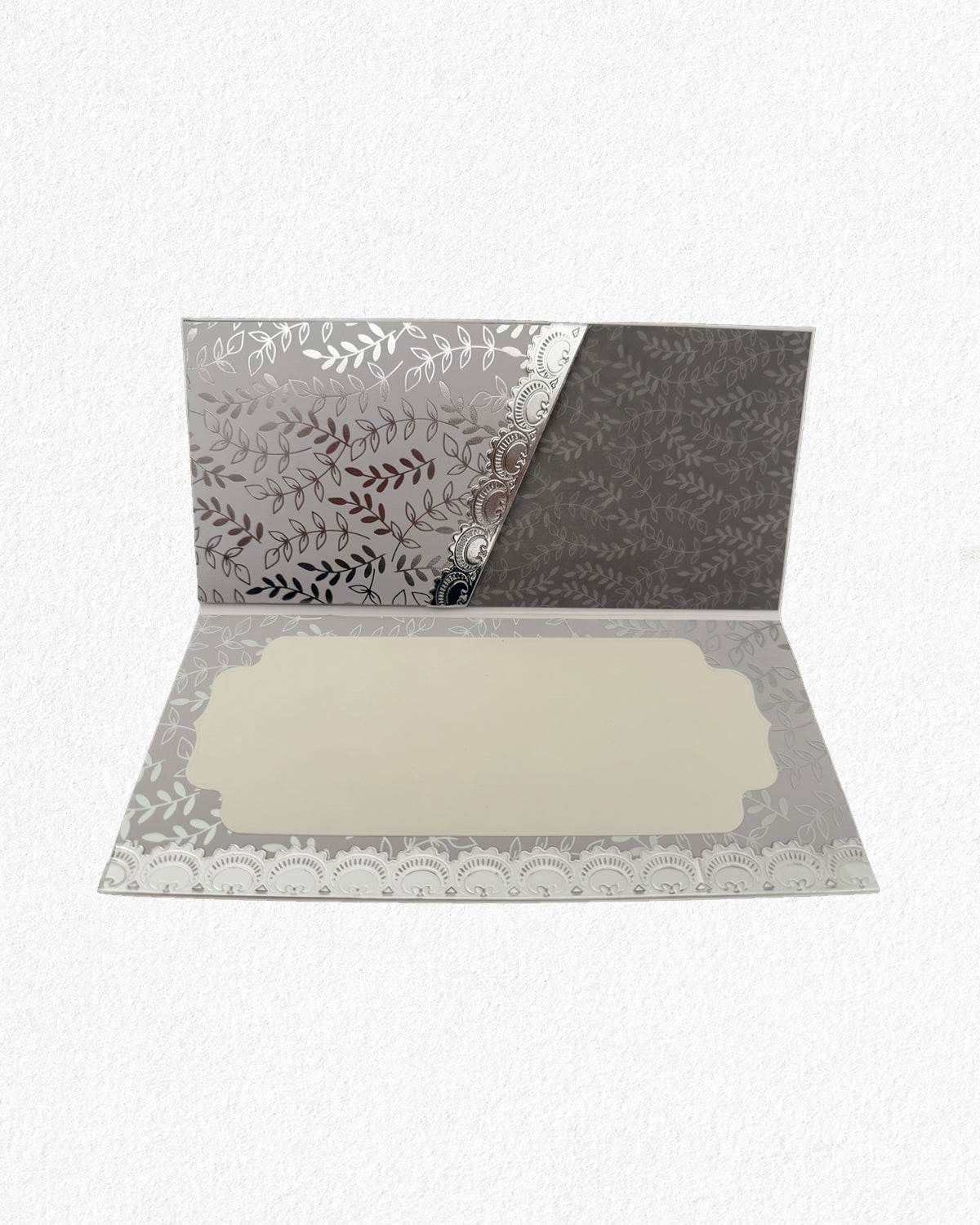 Money Wallet | Wedding, Silver Border