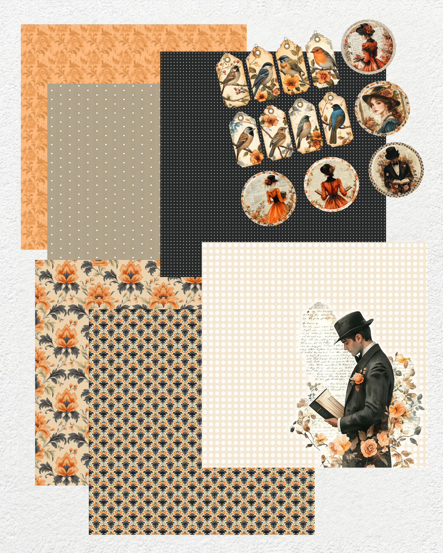 Autumn Ink - Digital Papers