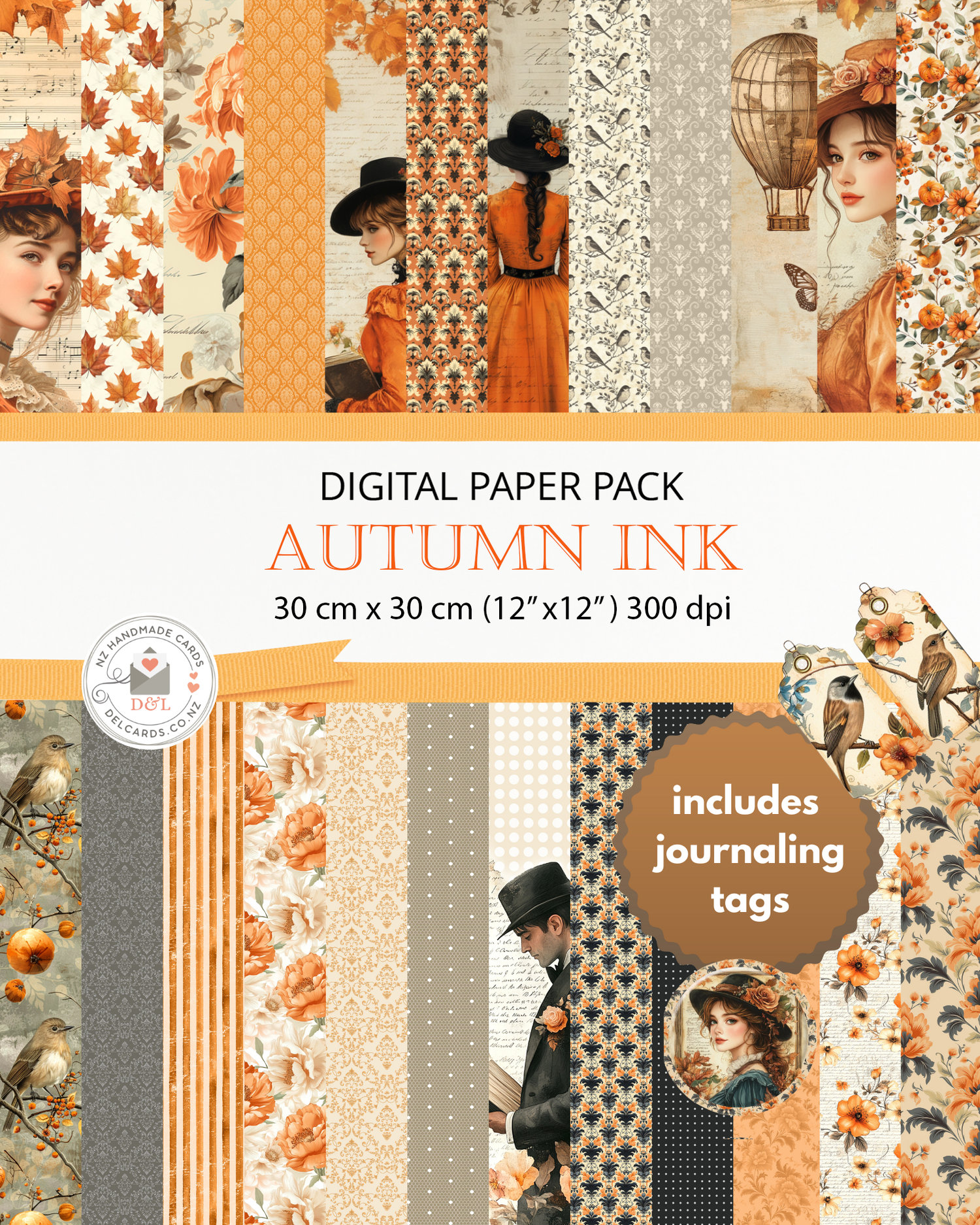 digital paper instant download