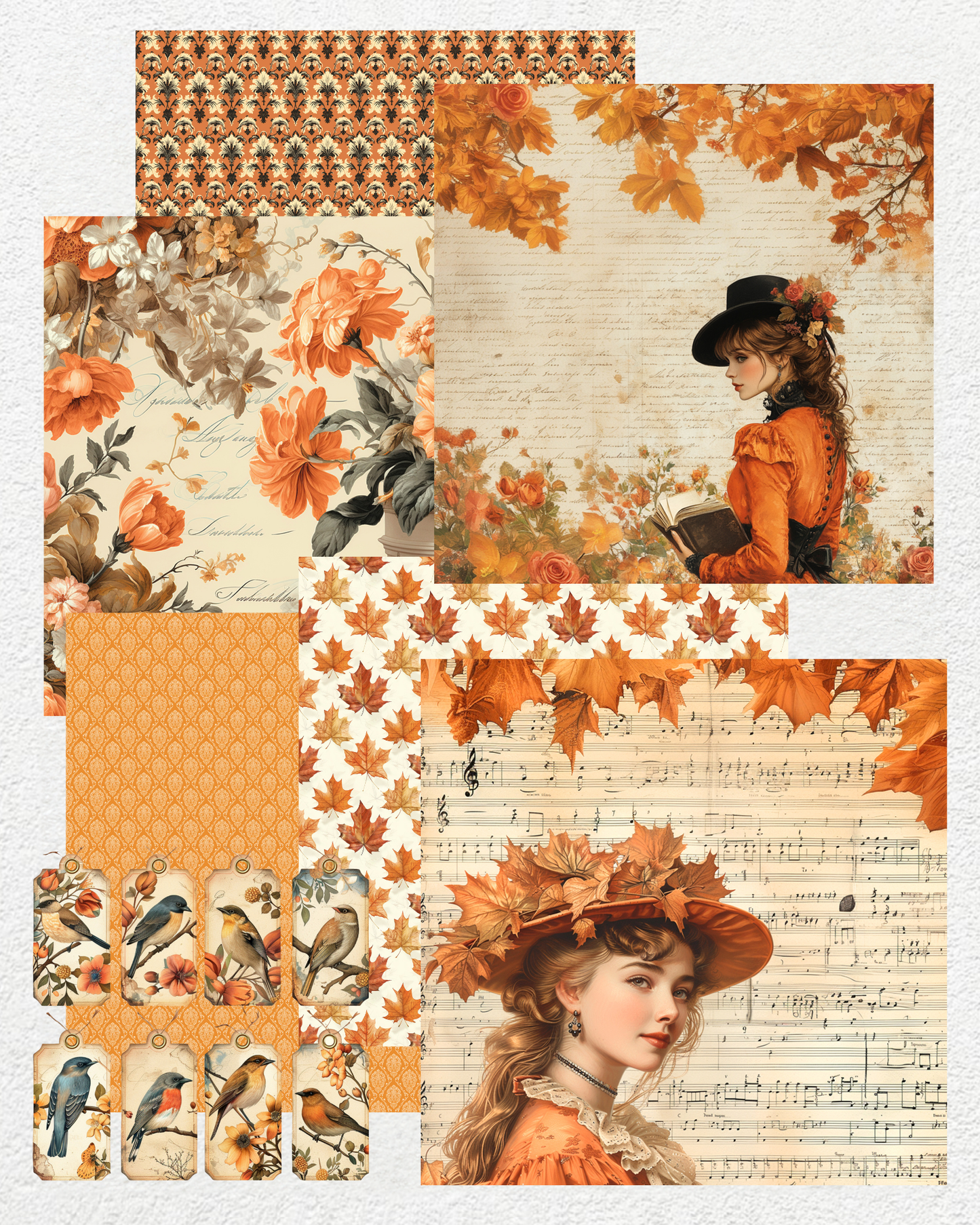 Autumn Ink - Digital Papers