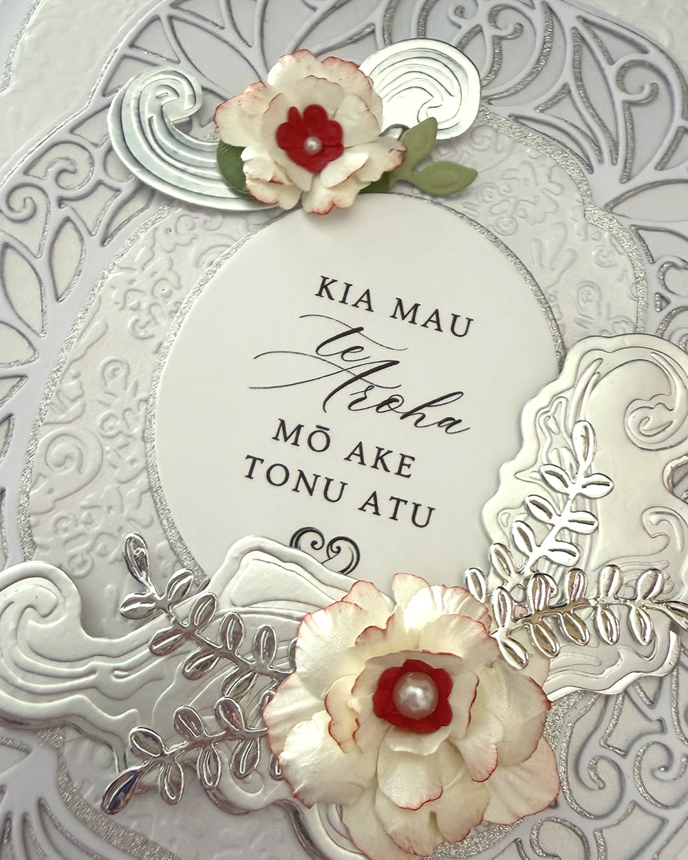 Maori Wedding Card for sale made by Del Cards NZ