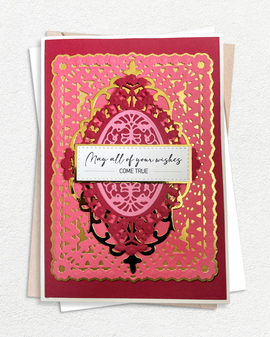 Handmade Birthday Card NZ | May all of your wishes come True