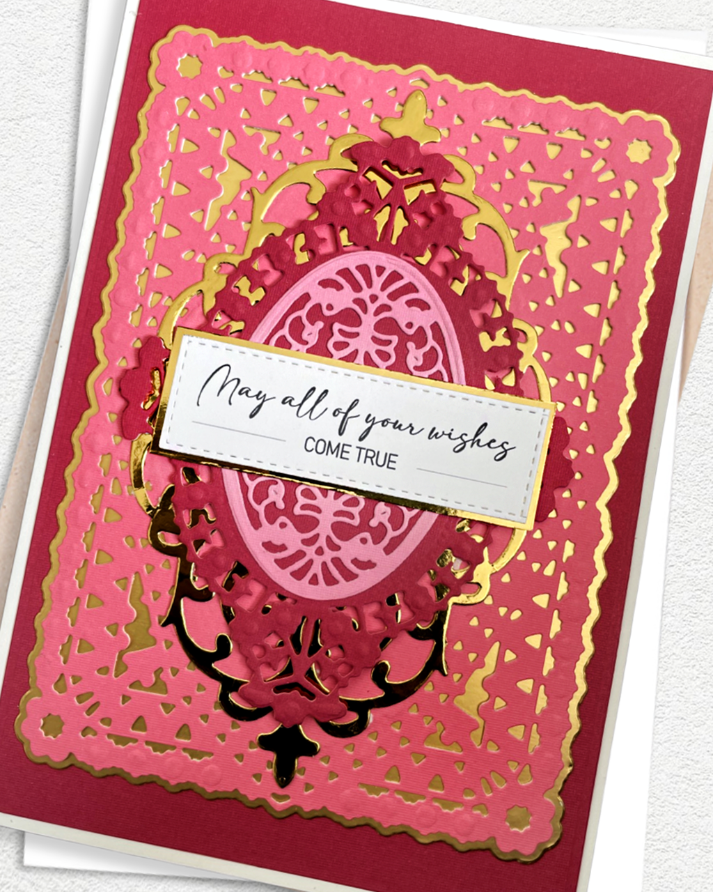 Handmade Birthday Card NZ | May all of your wishes come True