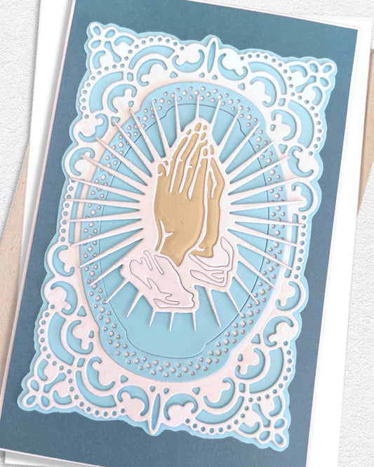 Baptism prayer card for sale made by Del Cards NZ