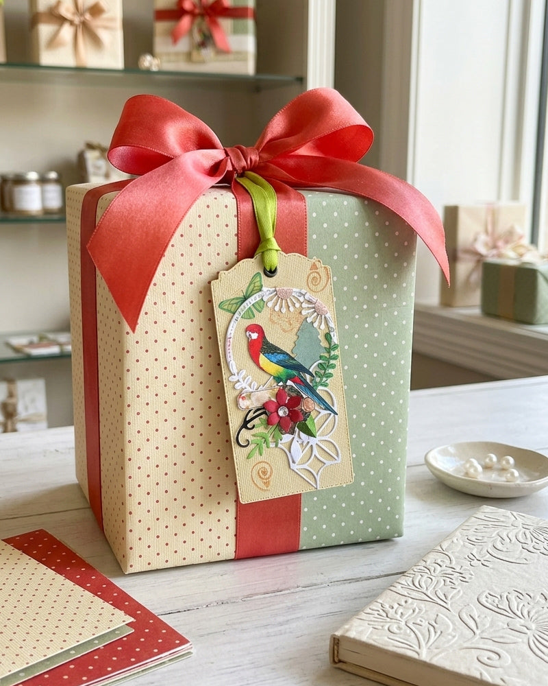 Large Gift Tag, Luxury handmade