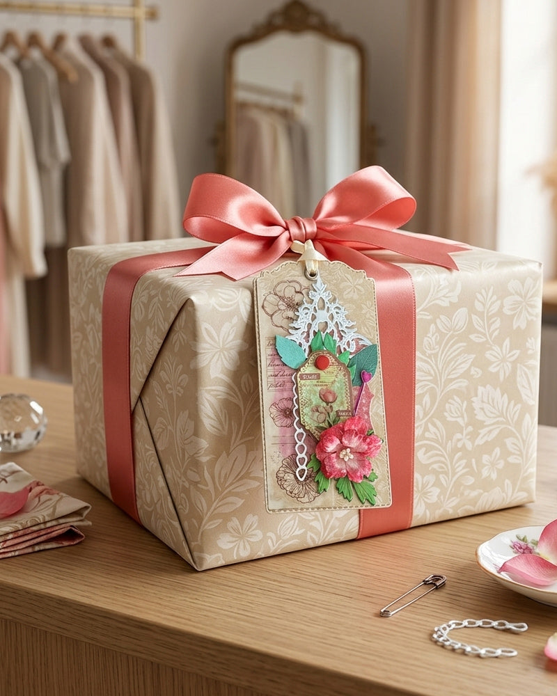 Large Gift Tag, Luxury handmade
