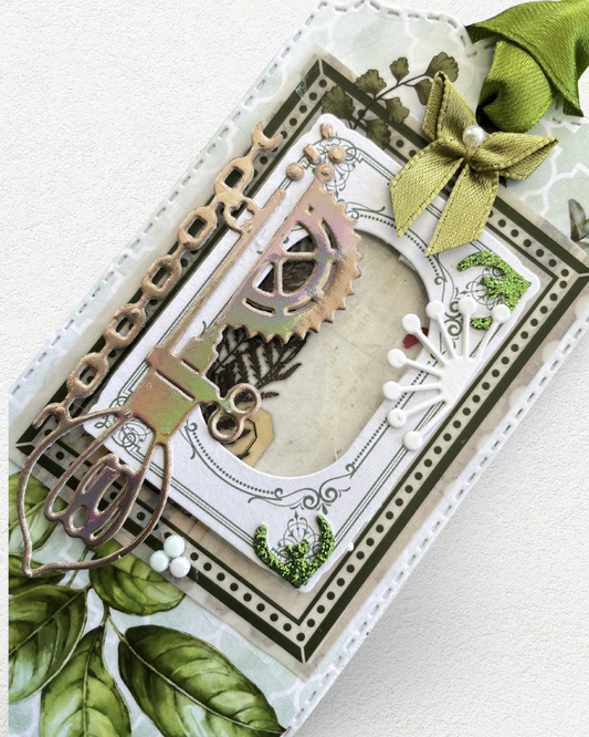 Large Gift Tag, luxury handmade