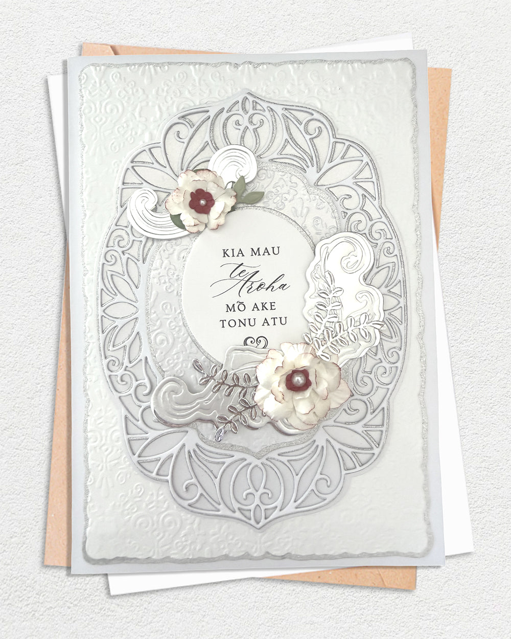 Maori Wedding Card for sale made by Del Cards NZ