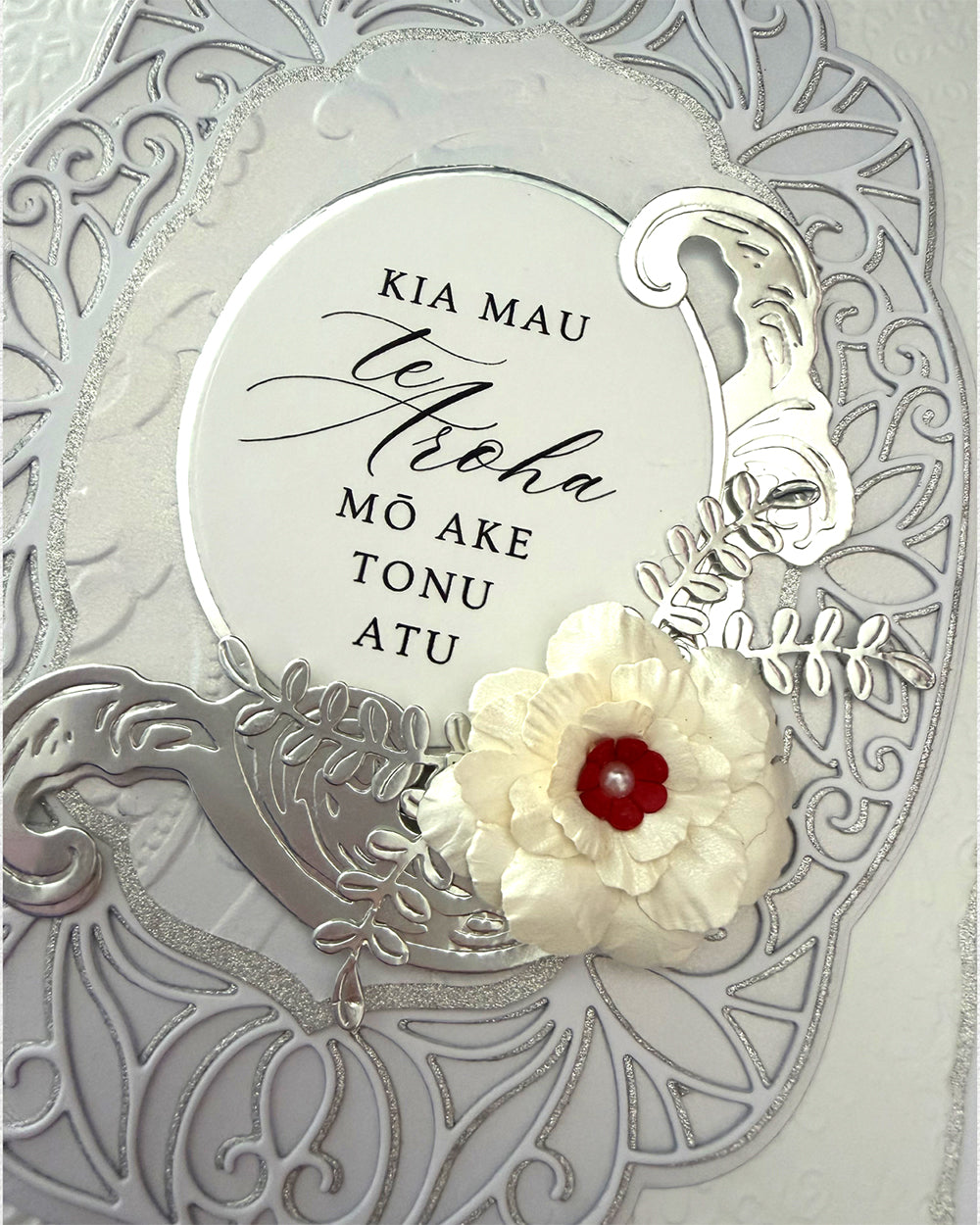 Maori Wedding Card for sale made by Del Cards NZ