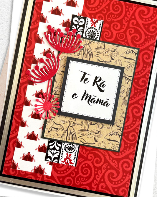 Maori Greeting Card for Mothers Day