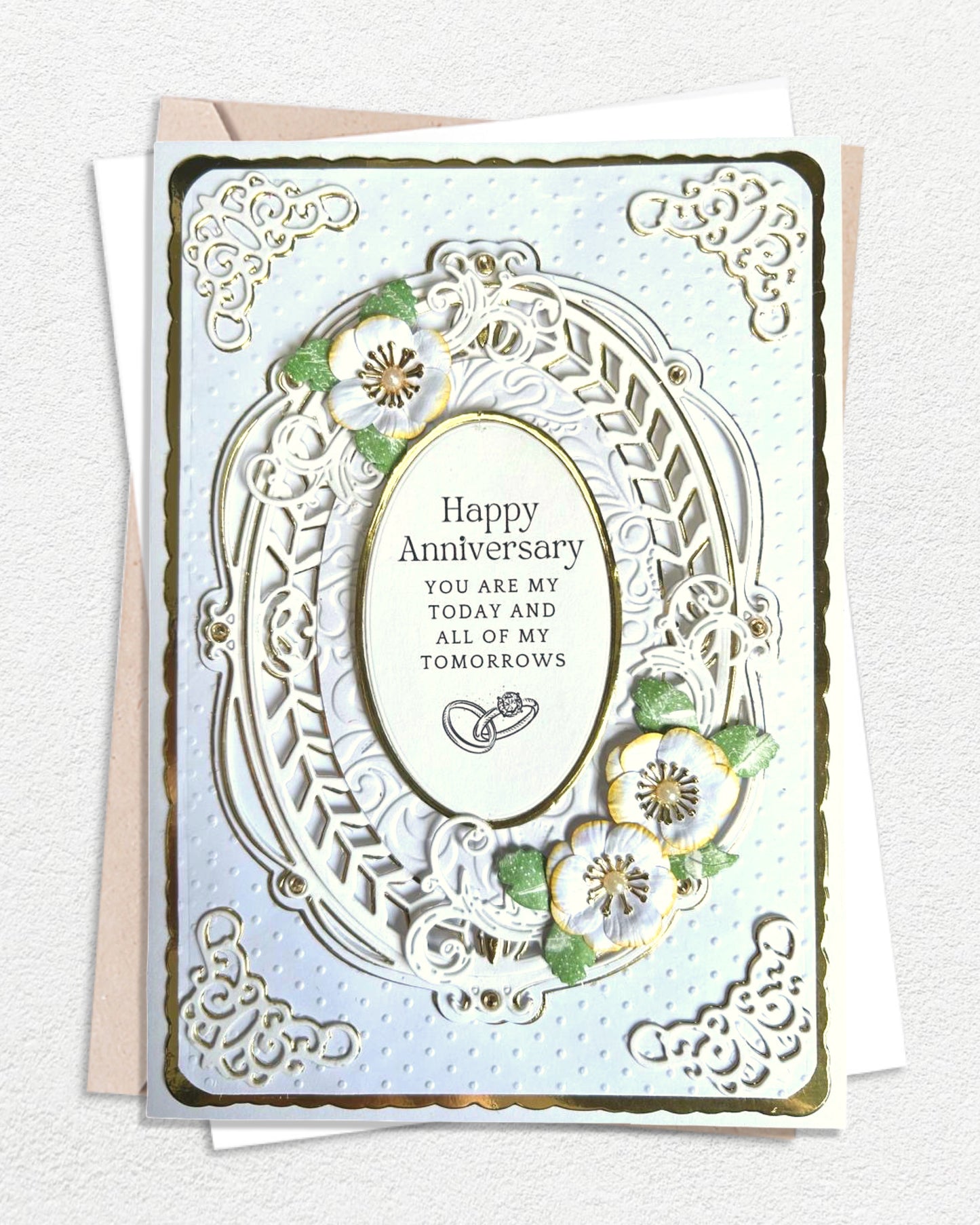 Anniversary Card | Happy Anniversary You are my Today and All of my Tomorrows