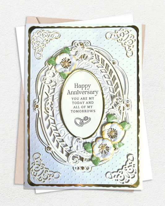 Anniversary Card | Happy Anniversary You are my Today and All of my Tomorrows