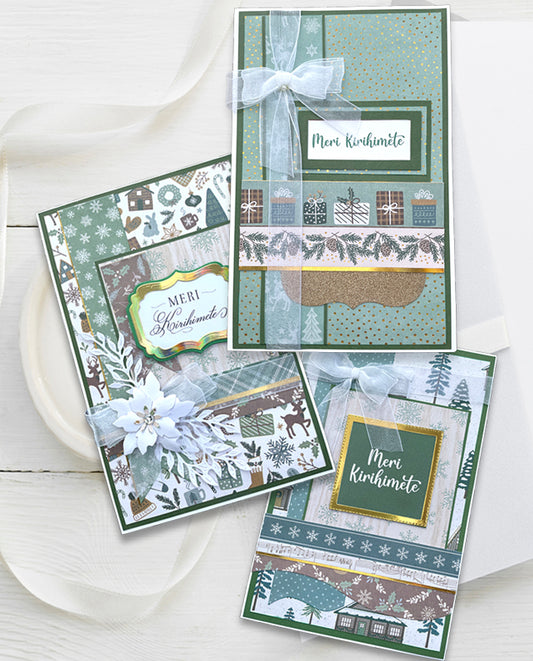 Set of 03 Māori Christmas Cards