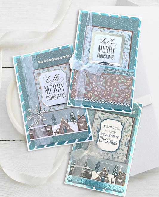 Christmas Card Pack | Set of 03 Handmade Christmas Cards