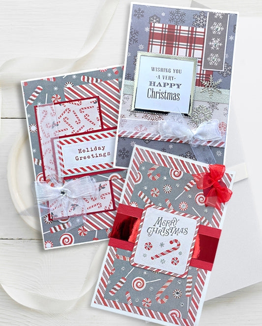Christmas Card Pack | Set of 03 Handmade Christmas Cards