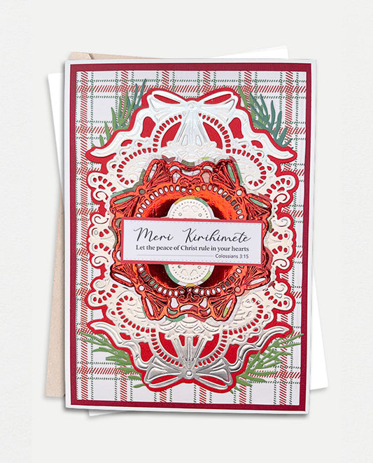 Maori Christmas Card with a Bible Quote
